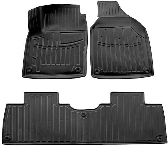 Umbrella Σετ Μπροστινά και Πίσω Πατάκια 4τμχ για Seat Alhambra 1996-2010 Μαύρα