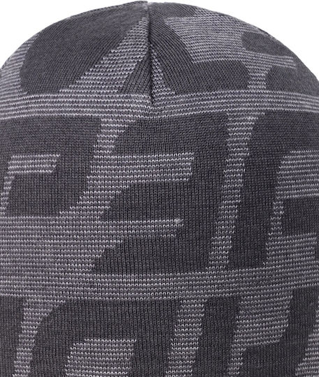 Beanie Unisex Beanie Gestrickt in Gray Farbe
