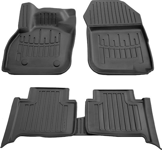 Umbrella Set Covorașe Față și Spate 4buc din Furtun pentru Renault Zoe 2012-2018 Negre