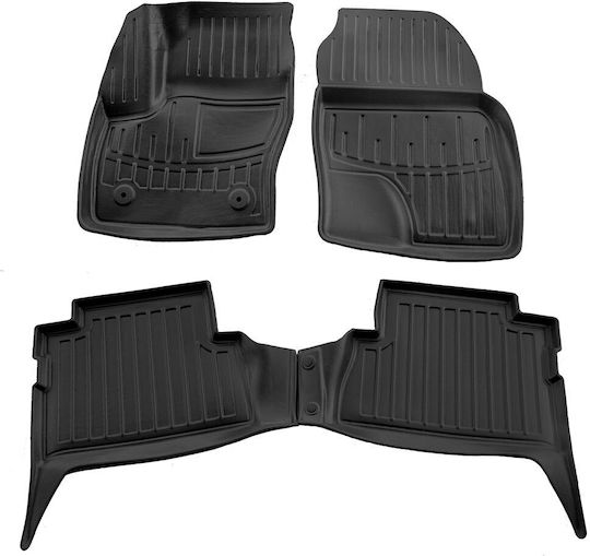Umbrella Set Covorașe Față și Spate 4buc din Furtun pentru Ford C-Max 2010-2019 Negre