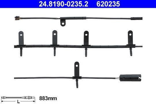 Brake Pad Sensor Mini Mini R50 R53 Ate 24819002352
