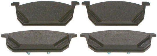 Bosch Σετ Τακάκια Εμπρός για Audi A1 Honda City Seat Arona / Ibiza / Leon Skoda Fabia / Kamiq Volkswagen Polo