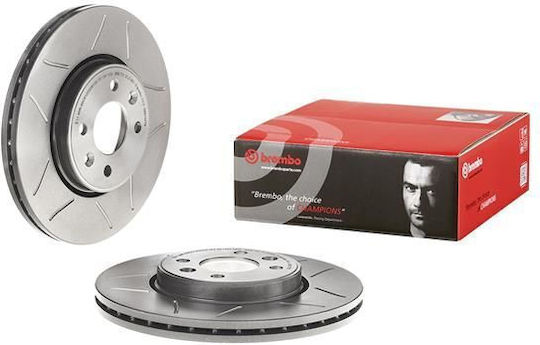 Disc de frână Brembo 09813776 pentru Renault Clio II BB0/1/2 CB0/1/2