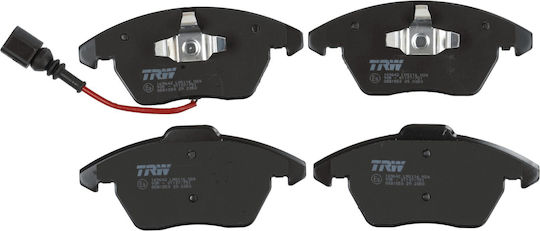 Front Brake Pad Set Trw for Audi A1 A3 TT Seat Altea Ibiza Leon Toledo Skoda Fabia Octavia 1.0-3.6 Height 71.4mm Width 155.2mm Thickness 20.3mm