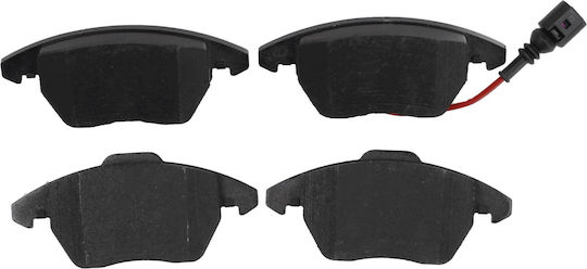 Front Brake Pad Set Trw for Audi A1 A3 TT Seat Altea Ibiza Leon Toledo Skoda Fabia Octavia 1.0-3.6 Height 71.4mm Width 155.2mm Thickness 20.3mm