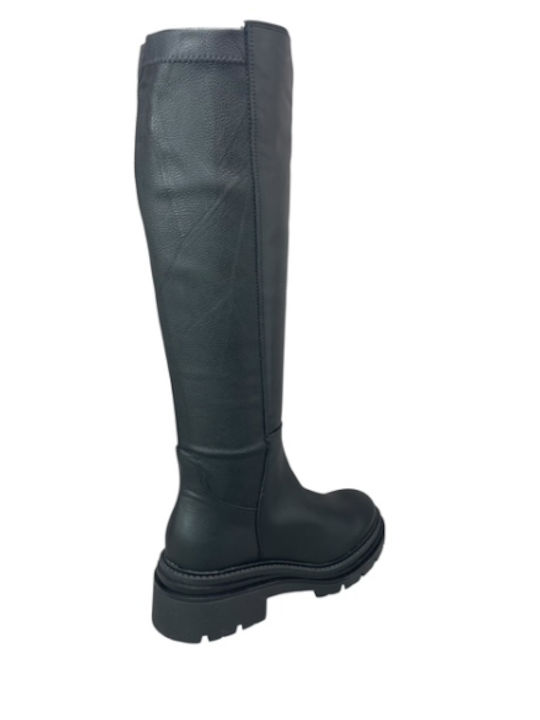 Leather Women's Boots Black