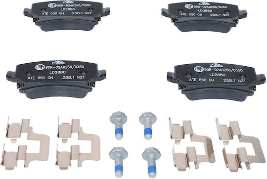 Brake Pads Audi A3 8p1 Ate 13047028802