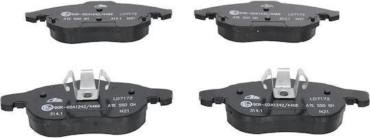 Накладки за спирачки Fiat Croma 194 Ate 13047071722