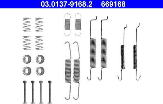 Set Brake Shoe Accessories Audi A2 8z0 Ate 03013791682