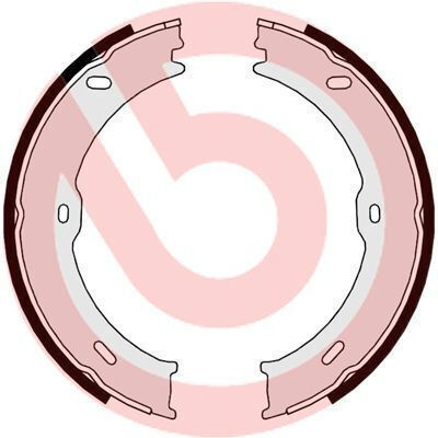 Set Brake Shoes Mercedes-benz Sprinter 3 5-t Bus 906 Brembo S50523