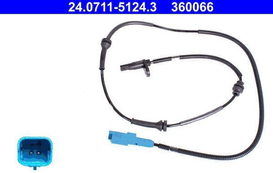 Abs Wheel Sensor Citroen C2 Jm Ate 24071151243