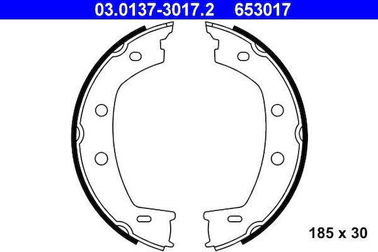 Set Brake Pads Land Rover Freelander 2 Lf Fa Ate 03013730172