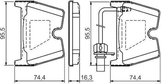 Bosch Disc Brake Pad Set