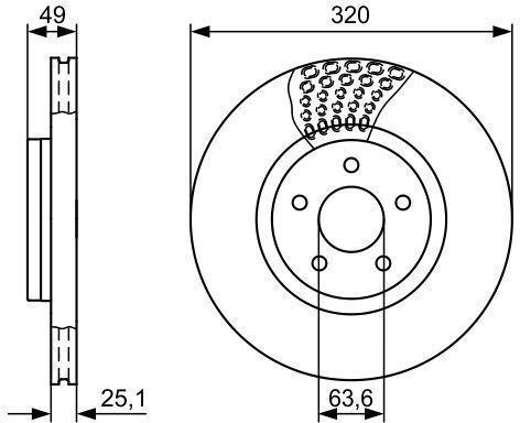 Bosch Brake Disc