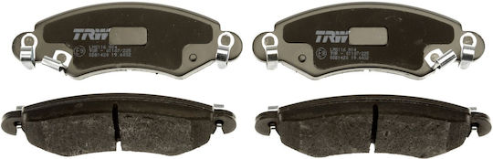Front Disc Brake Pad Set Trw Automotive Opel Agila Suzuki Ignis Ii Wagon R 44.5mm 130.9mm 16.0mm Wear Sensor Yes
