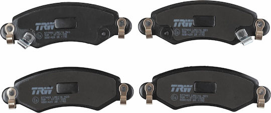 Front Disc Brake Pad Set Trw Automotive Opel Agila Suzuki Ignis Ii Wagon R 44.5mm 130.9mm 16.0mm Wear Sensor Yes