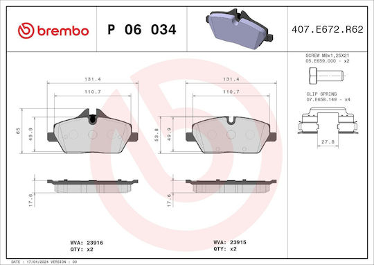 Brembo Brake Pads Tuning