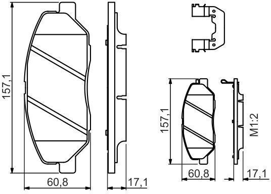 Bosch Disc Brake Pad Set