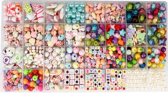 Creative Jewelry Set 32 Types Beads Letters