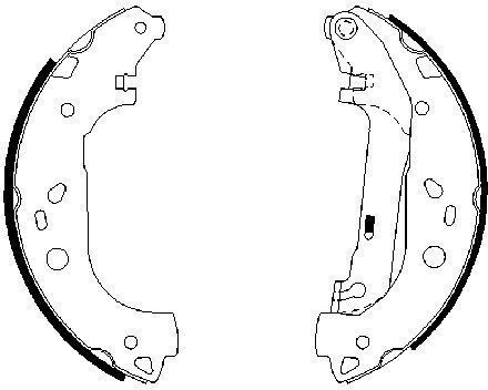 Bosch Brake Shoe Set