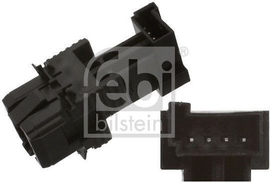 Brake Light Switch Febi Brake Switch Mercedes A W176 B W246 C W204 Cla C117 51mm 12V 4 Pins Black Plastic