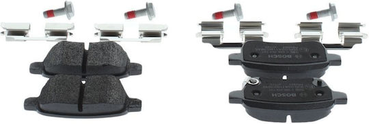 Bosch Brake Pad Rear 2pcs for Opel Adam / Corsa