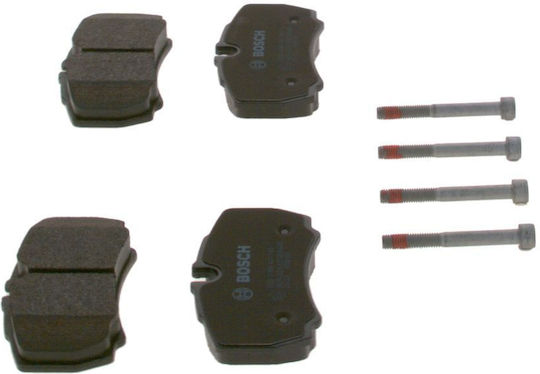 Bosch Bremsbelag Hinten 2Stück Ford / Iveco