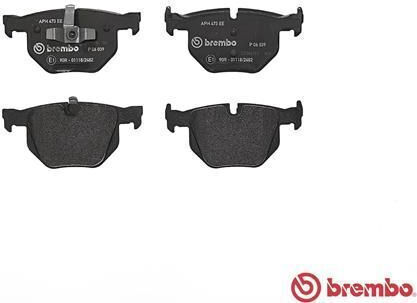 Brembo Σετ Τακάκια Πίσω για BMW E90 / E91 / E92 / X1