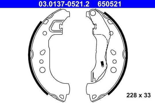 Set Placute de Frana Seat Toledo IV KG3 ATE 03013705212