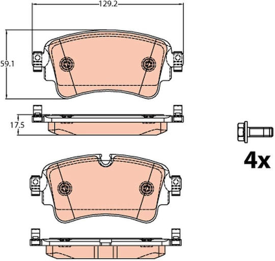 Τακακια Οπισθ Q5 17 8w0-698-451-f-trw