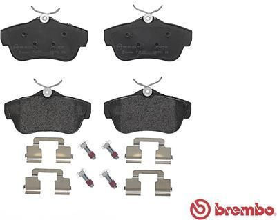 Brembo Спирачна накладка Задни за Citroen Jumpy