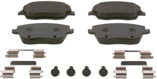 Bosch Brake Pad Front 2pcs for Seat Cordoba / Ibiza Skoda Fabia / Roomster Volkswagen Polo