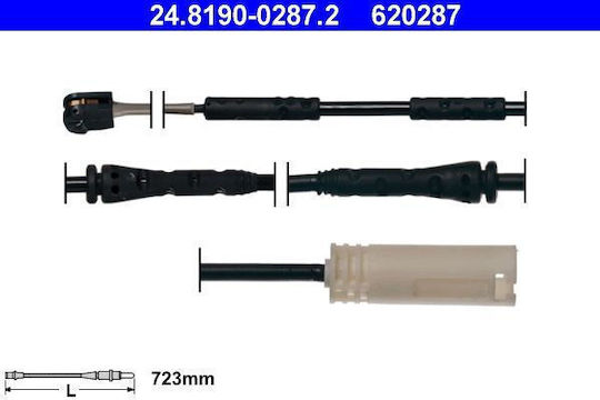 Сензор за спирачни накладки Bmw 1 E81 Ate 24819002872