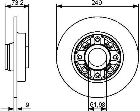 Bosch Brake Disc