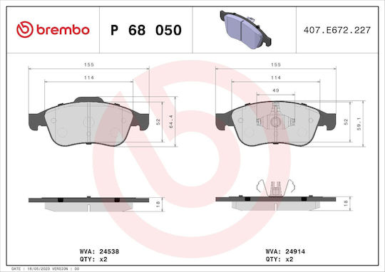 Brembo Brake Pads Tuning