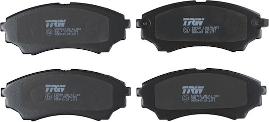 Plăcuțe de Frână Față Trw Auto Ford Vânător Mazda B-series Bt-50 1.8 2.5d 3.0d 06.99 Înălțime 58.4mm Lățime 145.1mm Grosime 16.0mm