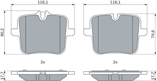 Bosch Disc Brake Pad Set