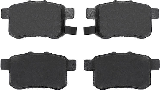Trw Automotive Rear Brake Pads Set Honda Accord Civic Height 46.8mm Width 93.5mm Thickness 15.3mm Wear Sensor Yes