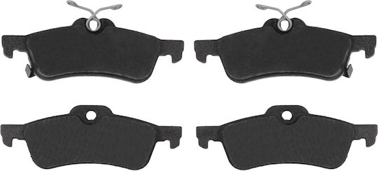 TRW Automotive Rear Disc Brake Pads Set Honda Civic IX 1.4-2.2d Height 43.7mm Width 123.1mm Thickness 14.5mm