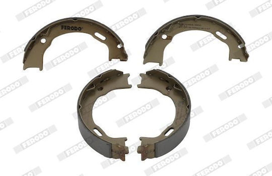 Ferodo Handbrake Shoe Set Jeep Cherokee Wrangler Ii 2.4-4.0 08.96-01.08 Inner Diameter 185mm Width 31mm Rear