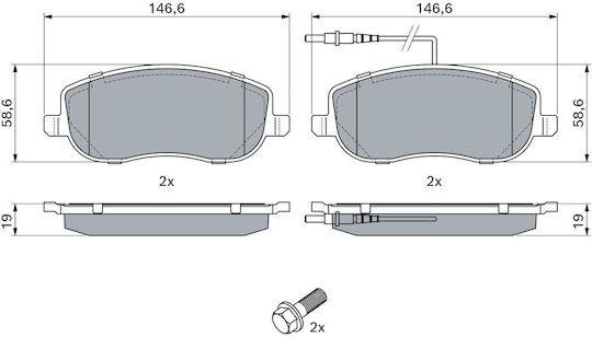 Bosch Disc Brake Pad Set