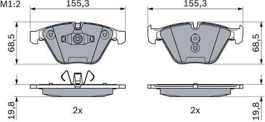 Bosch Disc Brake Pad Set