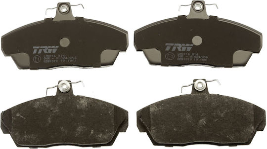 Trw Front Brake Pads Set Land Rover Freelander I 1.8 2.0d 2.5 02.98-10.06 Height 68.6mm Width 129.2mm Thickness 18.0mm