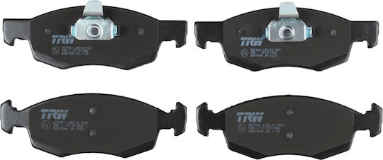 Trw Front Brake Pads Set Fiat Doblo 1.2-1.9d 03.01 Height 52.5mm Width 150.2mm Thickness 17.8mm