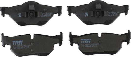 Trw Gdb2050 Brake Pad Set Disc Brake Bmw 1 E87 2003-2013 Rear Axle Other Vehicles