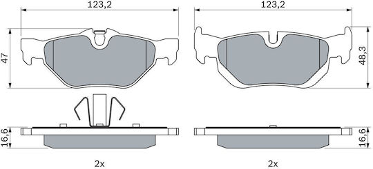 Bosch Disc Brake Pad Set