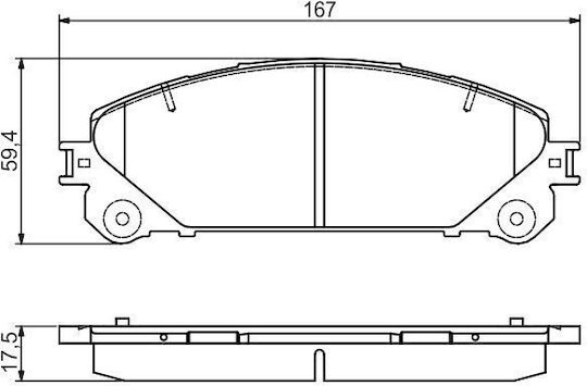 Bosch Disc Brake Pad Set