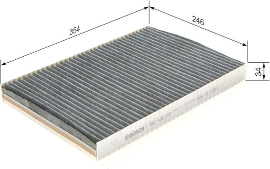 Bosch Filtru de Cabină cu Carbon Activ Mercedes-Benz Un clasă / Vaneo