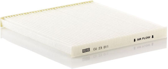 Cabin Air Filter Mann-filter Nissan Micra Iii Iv Note 1.2/1.5d Height 20mm Width 224mm Length 210mm Particle Filter