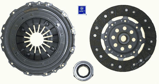 Sachs Clutch Set Bearing 220mm Volkswagen Transporter IV 2.4d/2.5d 07.90-04.03 28 Teeth Outer Diameter 220mm